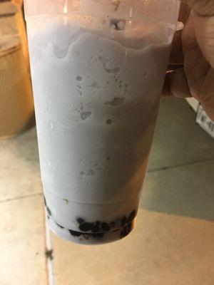 Taro smoothie.