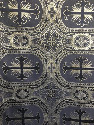 Ebad Fabrics cross brocade