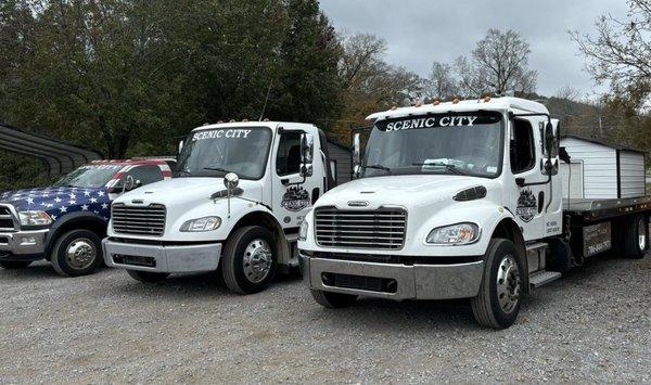 Scenic City Towing Trucks