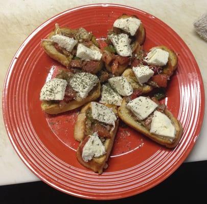 World famous Bruschetta