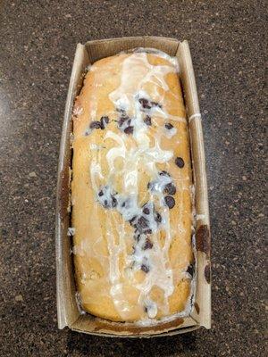 Orange chocolate chip bread - so good!