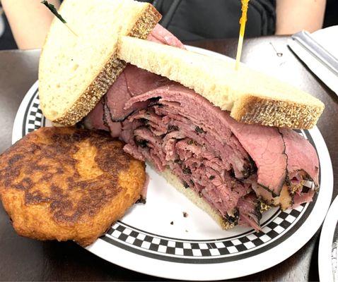 Hot pastrami, dry, and too lean