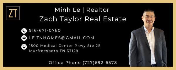 Minh Le - Zach Taylor Real Estate