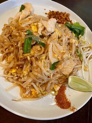 Chicken pad Thai