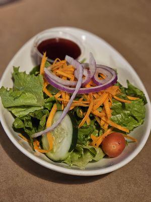 House dinner salad