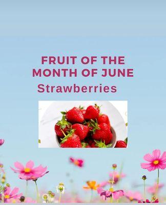 Introducing our fruit of the month.