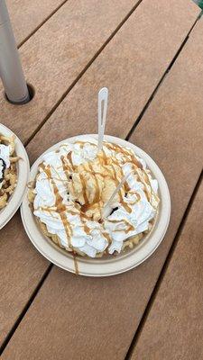 Oreo funnel cake