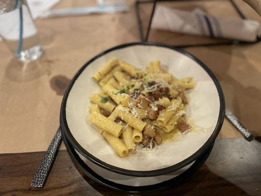 Rigatoni Carbonara