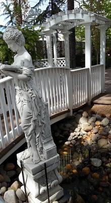 Part of the village, a little bridge with a water feature underneath, sooo peaceful and pretty.