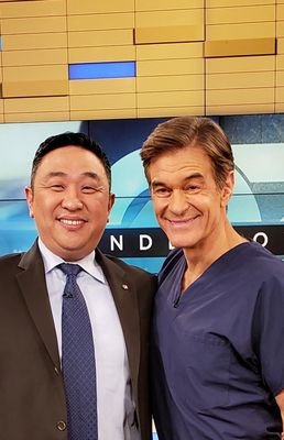 Dr. Jin is the personal Dentist of Dr. OZ