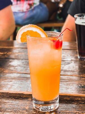 Rum punch will full fill your summer.