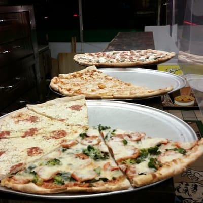 Our Slices Are Giants !! Ray's Pizza - Closter is the "Home Of The BIG SLICE"