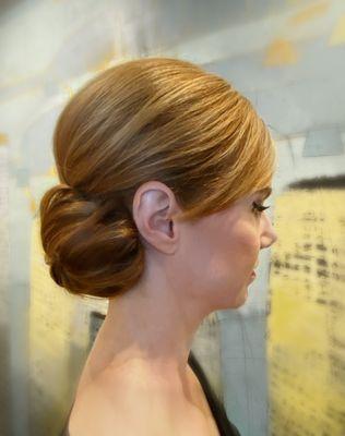 Updo for San Francisco Ballet Gala #HairbyElenaSF @ Salon Village, STUDIO 105