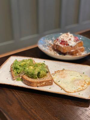 Avacado Toast & strawberry shortcake, Tres Leches