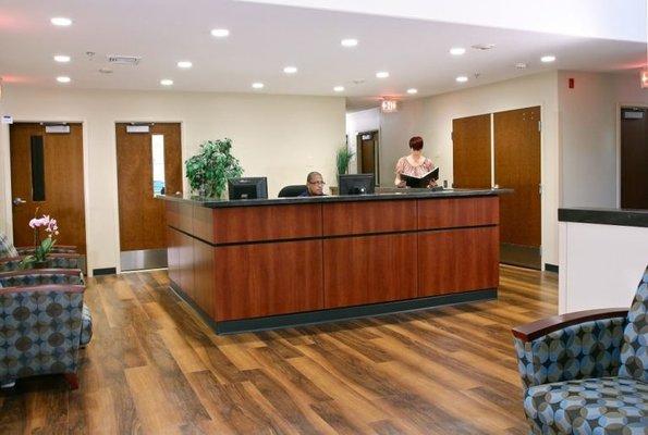 Front Desk at Gateway Foundation Drug & Alcohol Rehabilitation Center in Lake Villa, IL