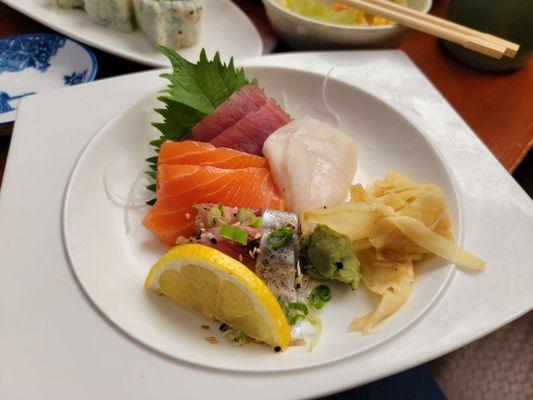 Sashimi sampler