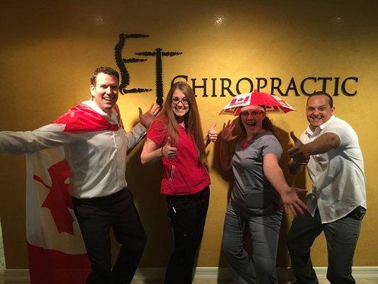 Canada Day at ET Chiropractic!