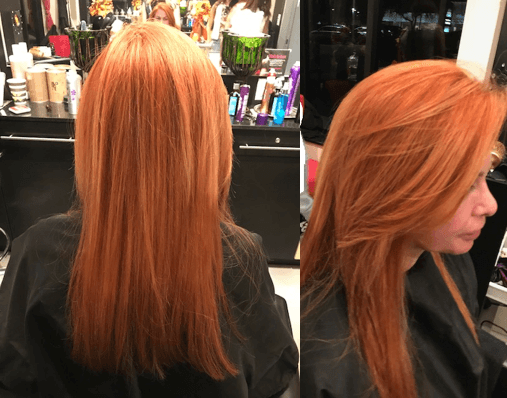 Fiery Intense Hair Color