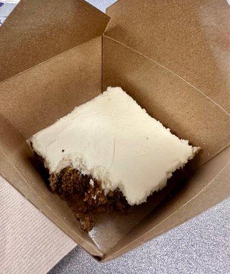 Yummmmmmm-Eeeeeeeee Carrot Cake.