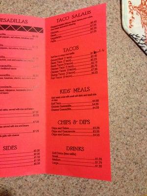 Menu Pg. 3