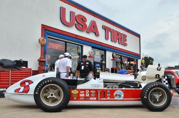 Rick's participation and sponsorship of the Utica car show every year is 2nd to none!  His store is more like a museum than a tire store!