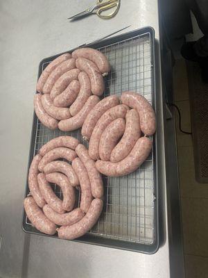 House made sausage