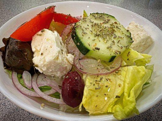 Greek Salad at Opa Grille