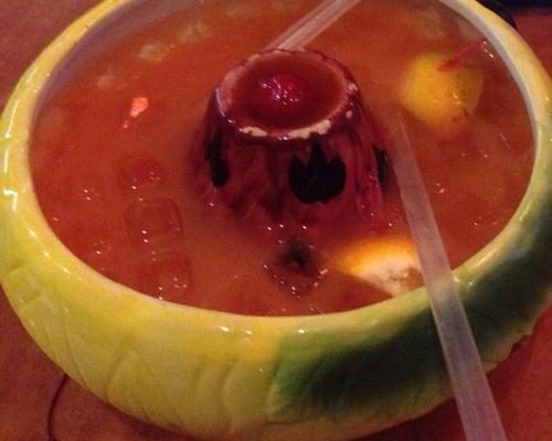 Scorpion bowl.. Not watered down , very good!