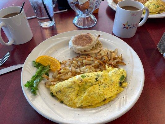 The Frank Sinatra omelet