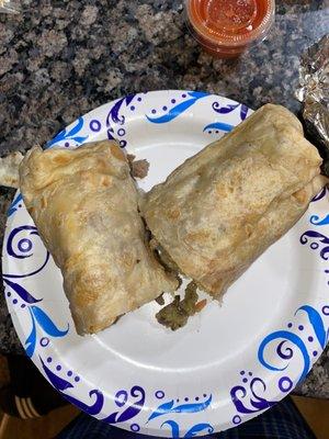 California burrito w/steak