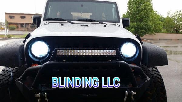 2007 Jeep Wrangler 6,000K High & Low HID Kits