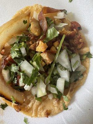 Pollo taco.