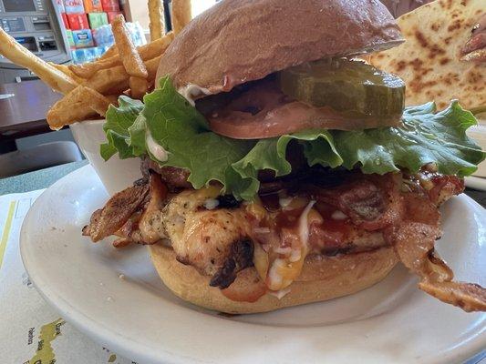 Big Texas Chicken Hot Sandwich