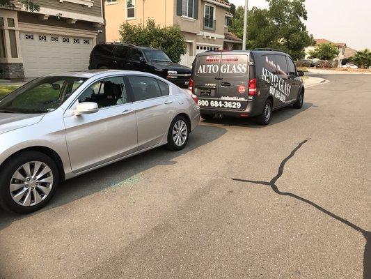 Honda Accord driver door replacement