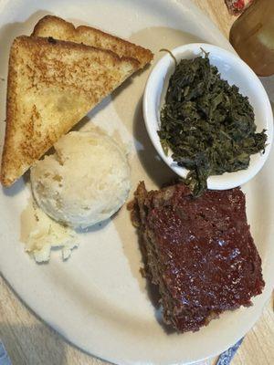 Wednesday meatloaf special - she mentioned they normally only have it from 11am - 2pm but they had extra today for dinner.