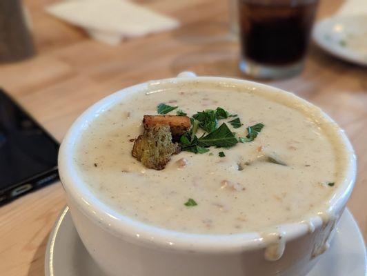 Clam chowder