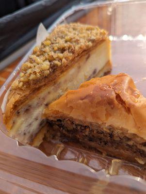 Baklava, baklava cheesecake