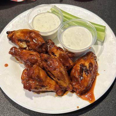 Hot Honey BBQ Wings