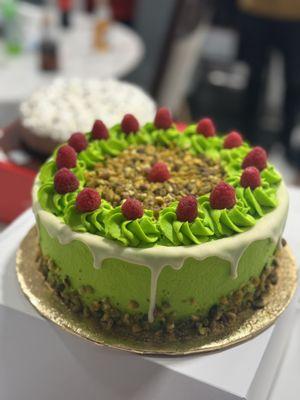 We loved the Pistachio Cake.