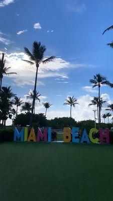 Ocean drive bike ride.