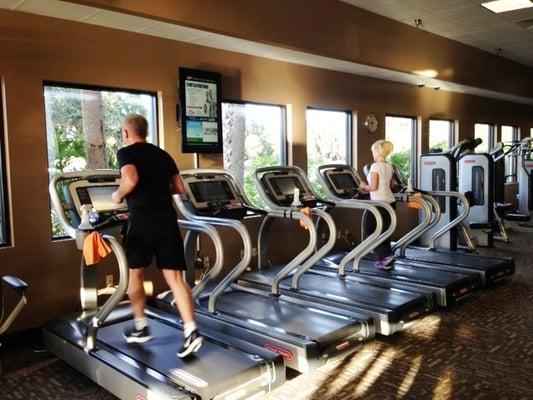 High End Cardio Equipment with Entertainment on board