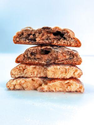 Gluten free Chocolate Chunk and Snickerdoodle cookies