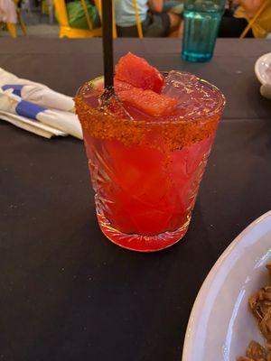 Raspberry sandia margarita