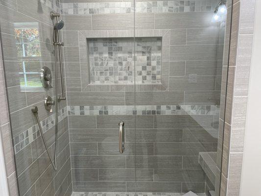 Master bathroom shower