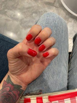 Gel manicure