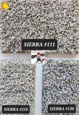 In stock carpet