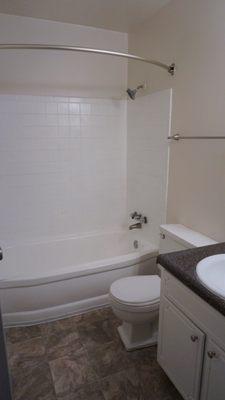 882 Square foot Remodeled bathroom