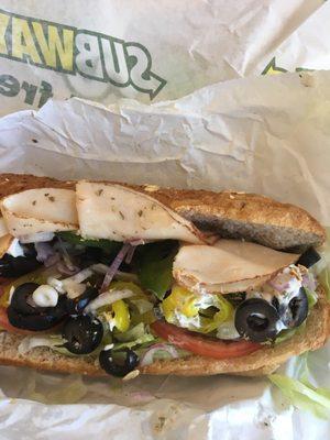 Turkey sub