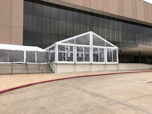 Clear Structure Tent at Lakewood