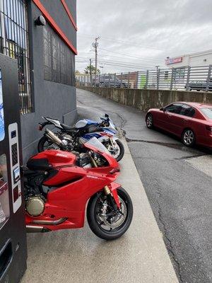 Ducati and BMW